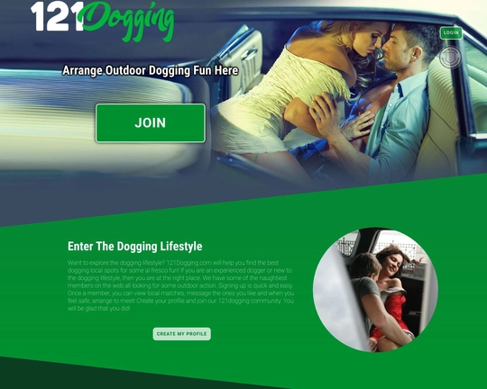121 Dogging Logo