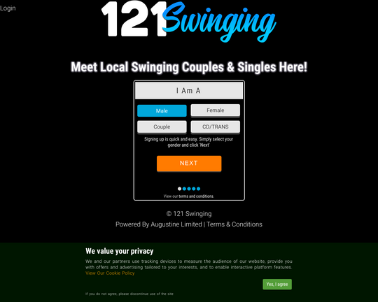 121 Swinging Logo