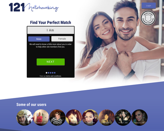 121 Matchmaking Logo